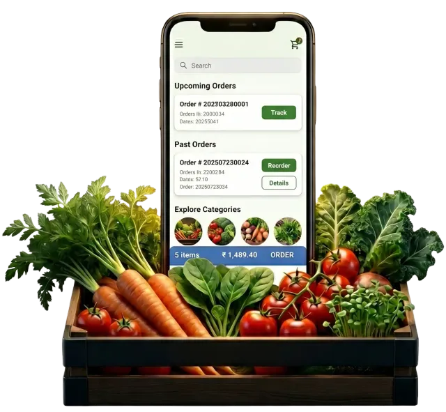 Simply Veggie customer story showing Kitchen Konnect's HORECA supplier growth